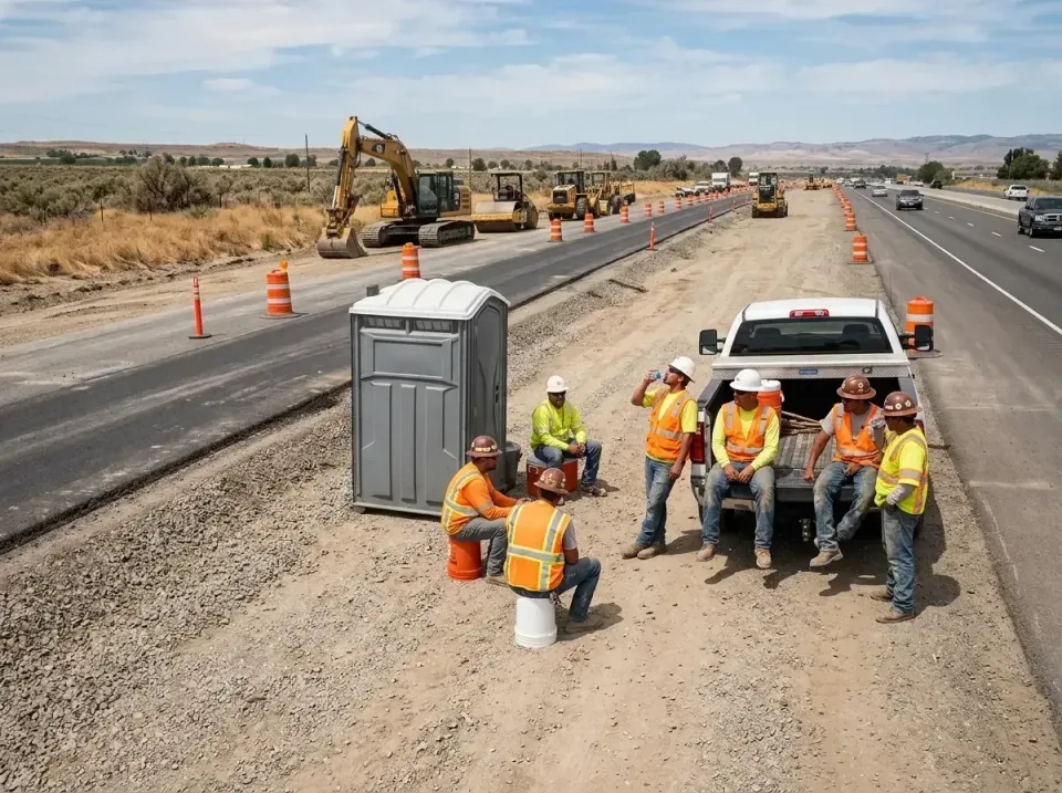 highway-road-construction-crew-007 — frequently asked questions, Porta Potty and Restroom Rentals in Trumbull Center, CT